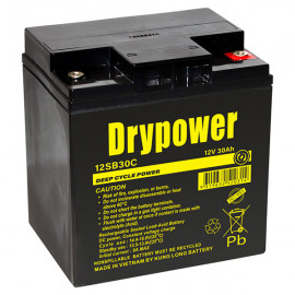 DRYPOWER 30Ah  Backup / UPS and Light Cyclic Use 