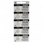 Energizer 390/389TZ-BP5 1.55V 88mAh silver oxide watch battery (SR1130W, SR1130SW)